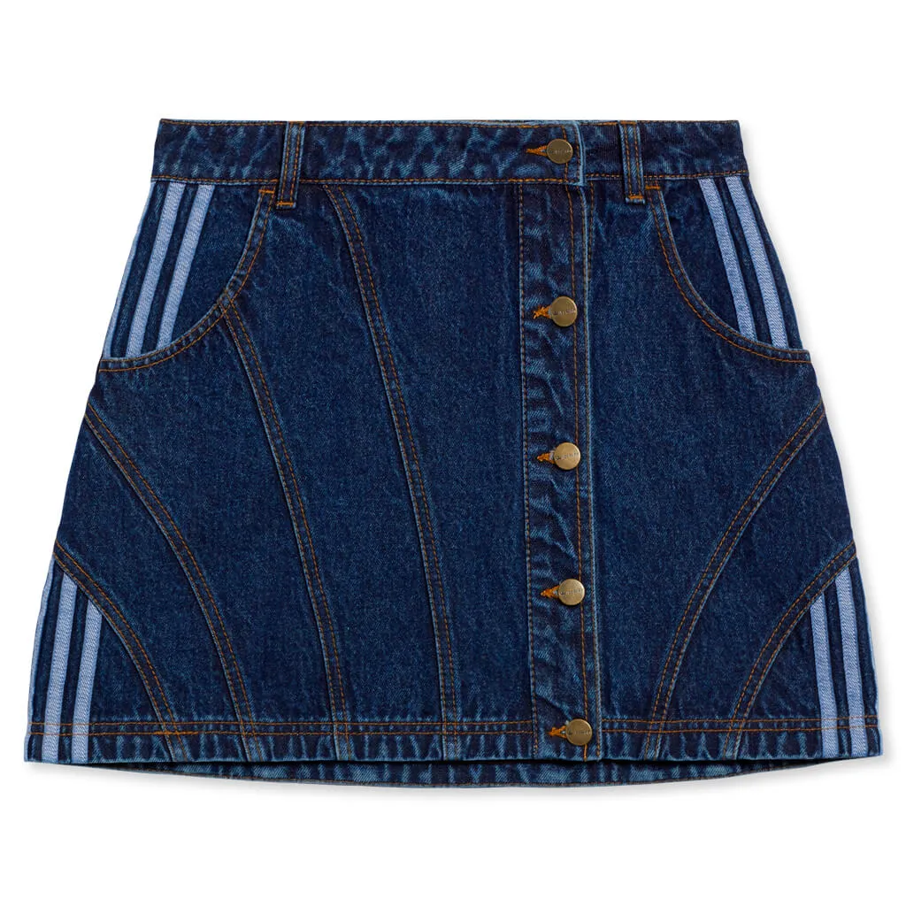 Adidas Originals x IVY PARK Denim Skirt - Dark Denim