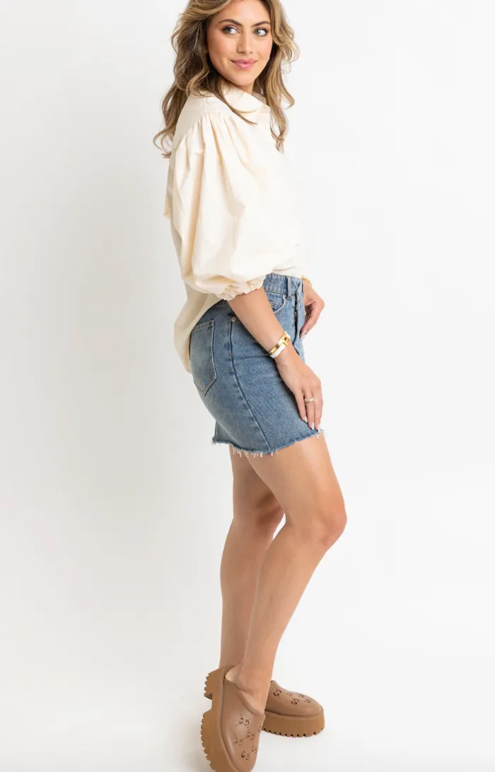 Austin Denim Mini Skirt