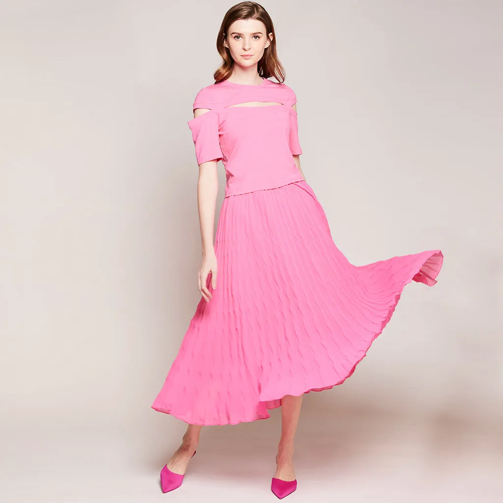 Chiffon Pleated Skirt