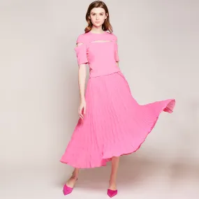 Chiffon Pleated Skirt