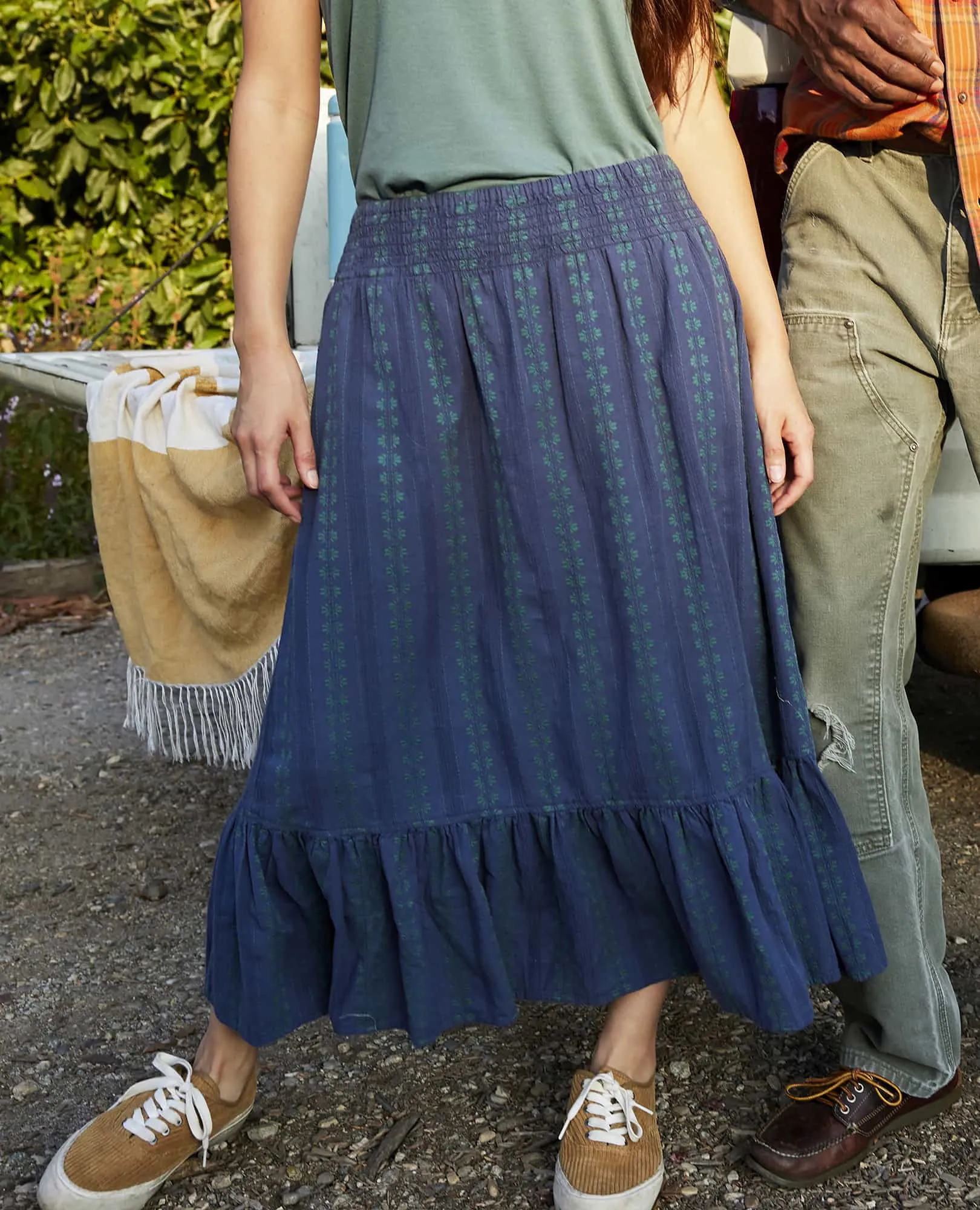 Cipher Midi Skirt