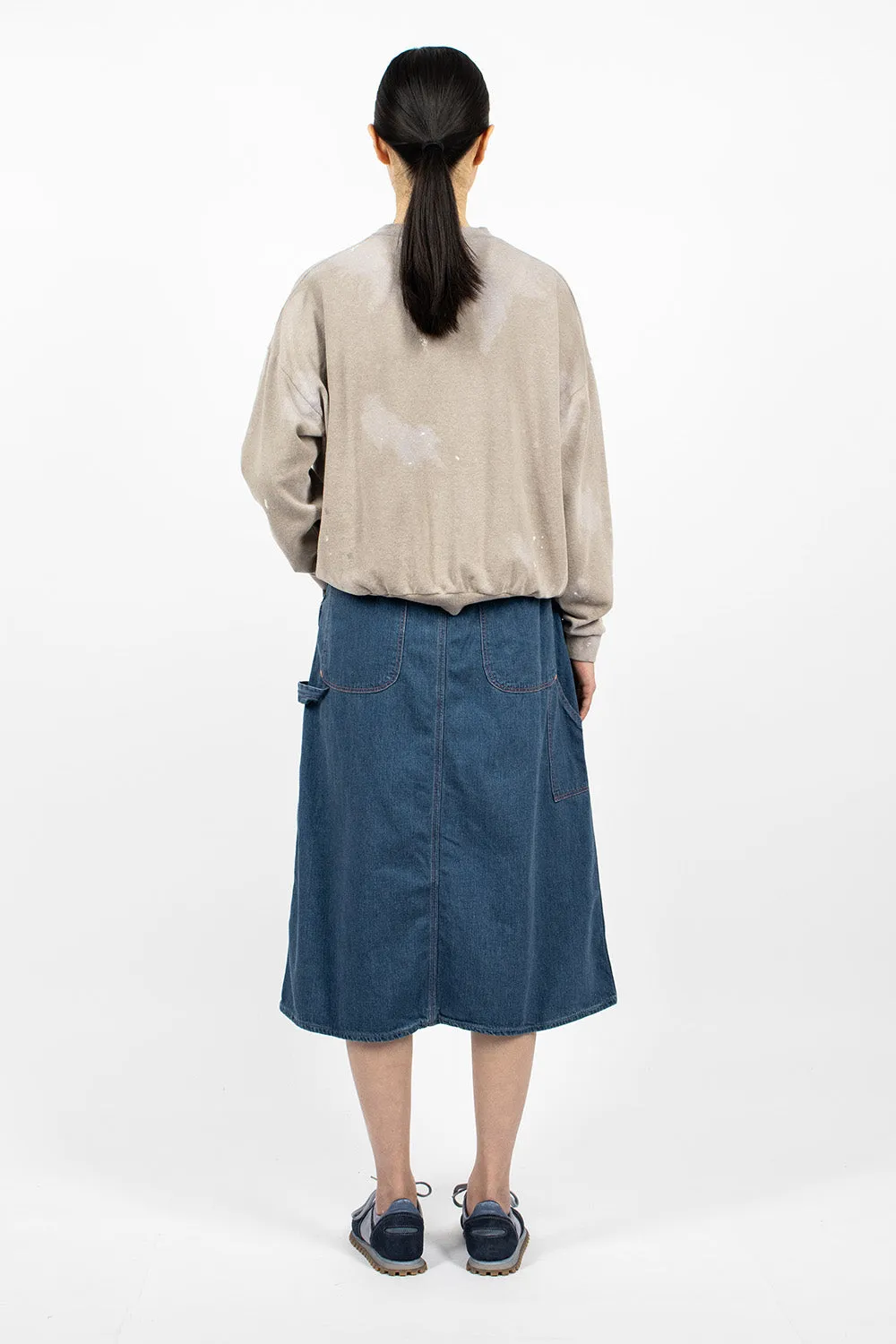 Denim Used Skirt