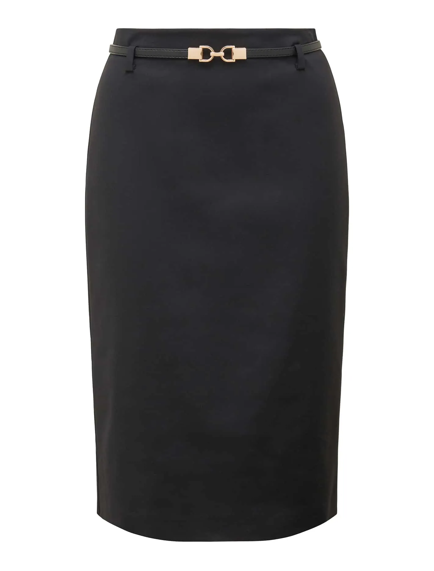 Dina Belted Pencil Skirt