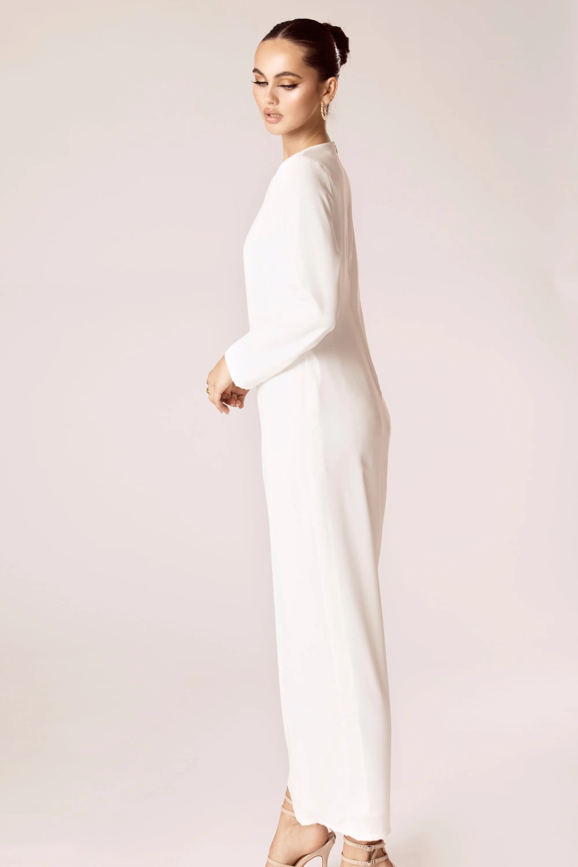 Essential Inner Slip Maxi Dress - White