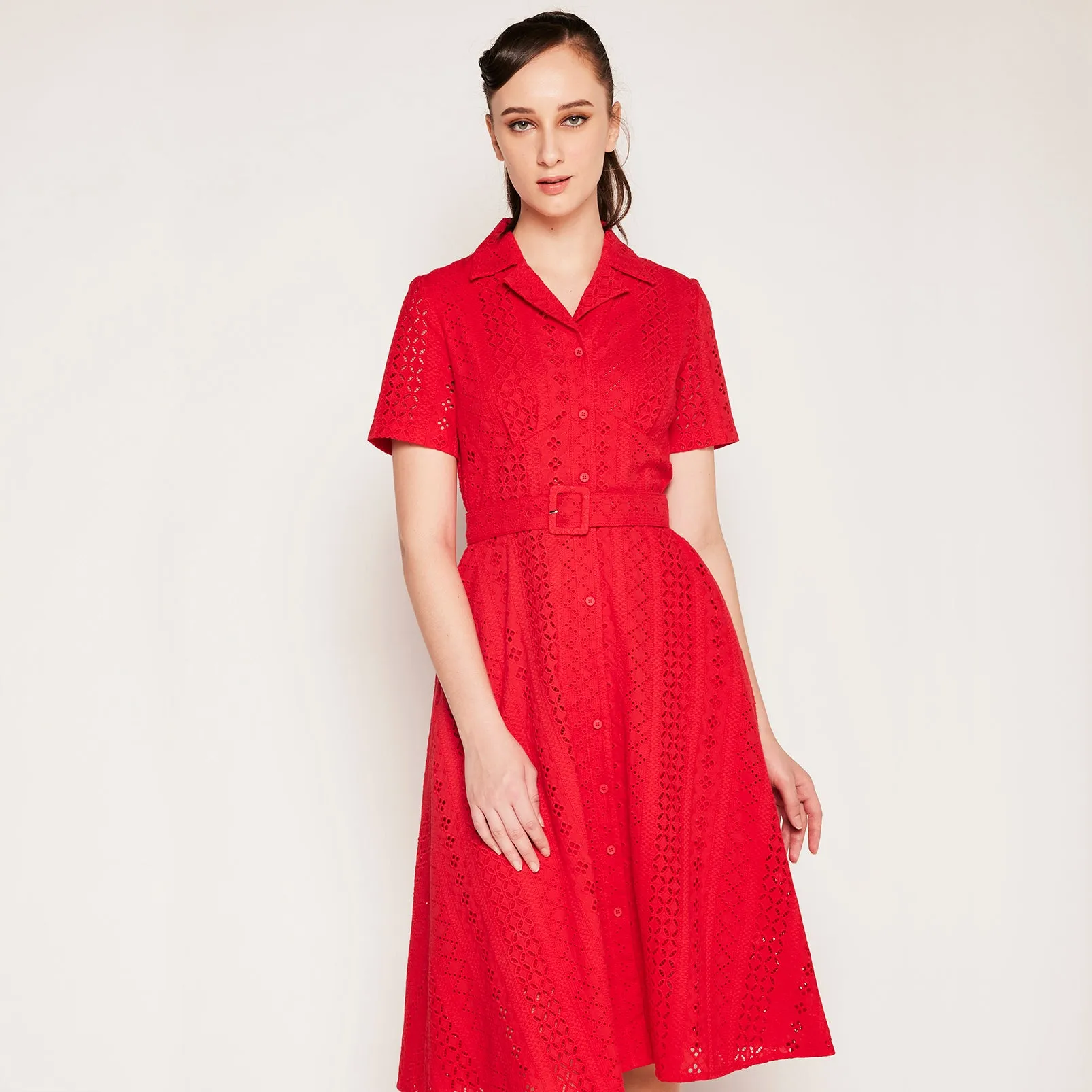 Eyelet Dress