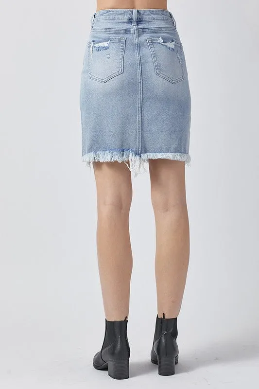 Folsom Denim Mini Skirt