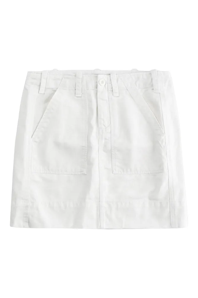 G1 Jane Mini Skirt in White