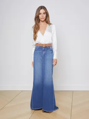 Kailani Denim Mermaid Skirt