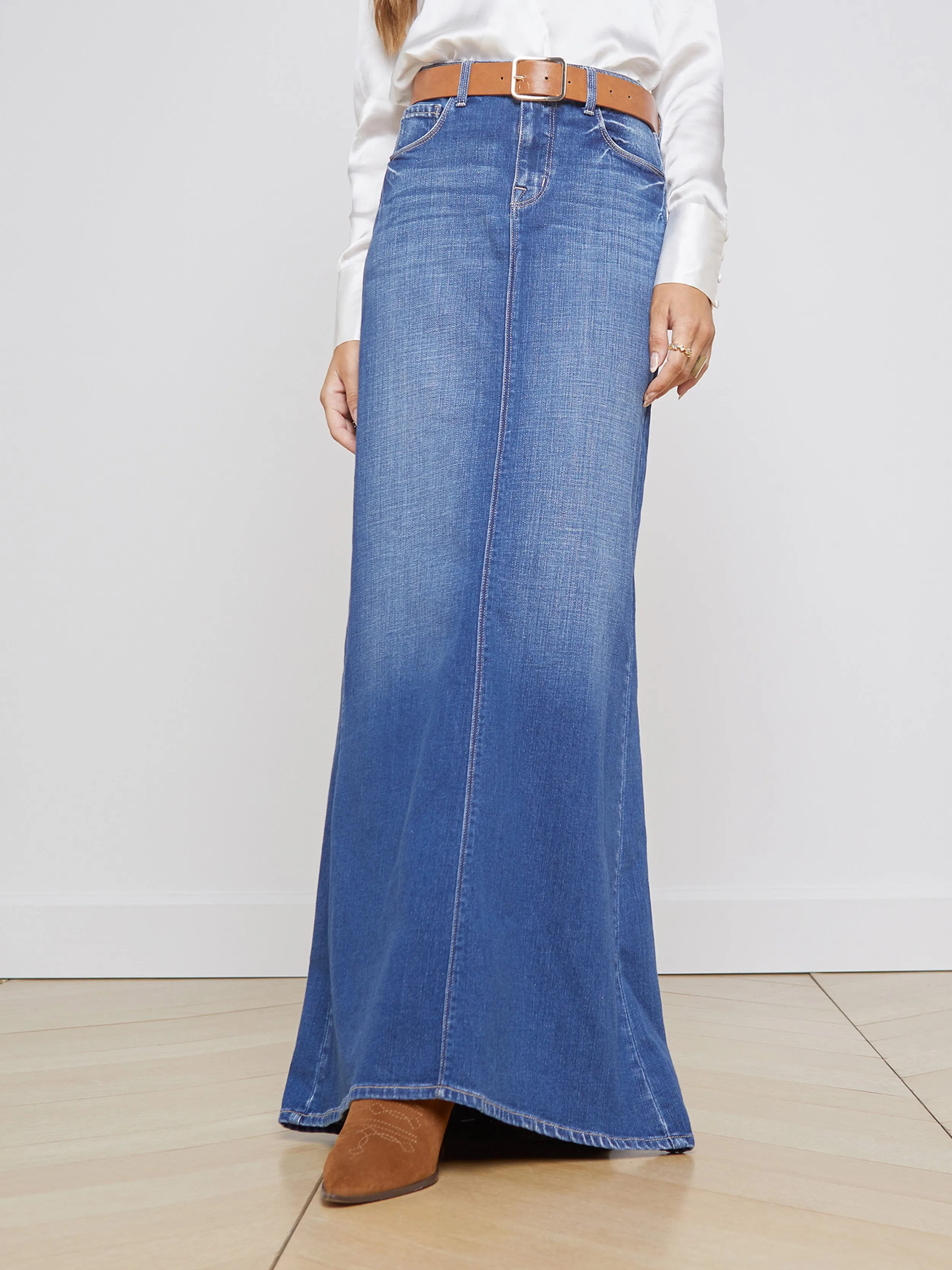 Kailani Denim Mermaid Skirt