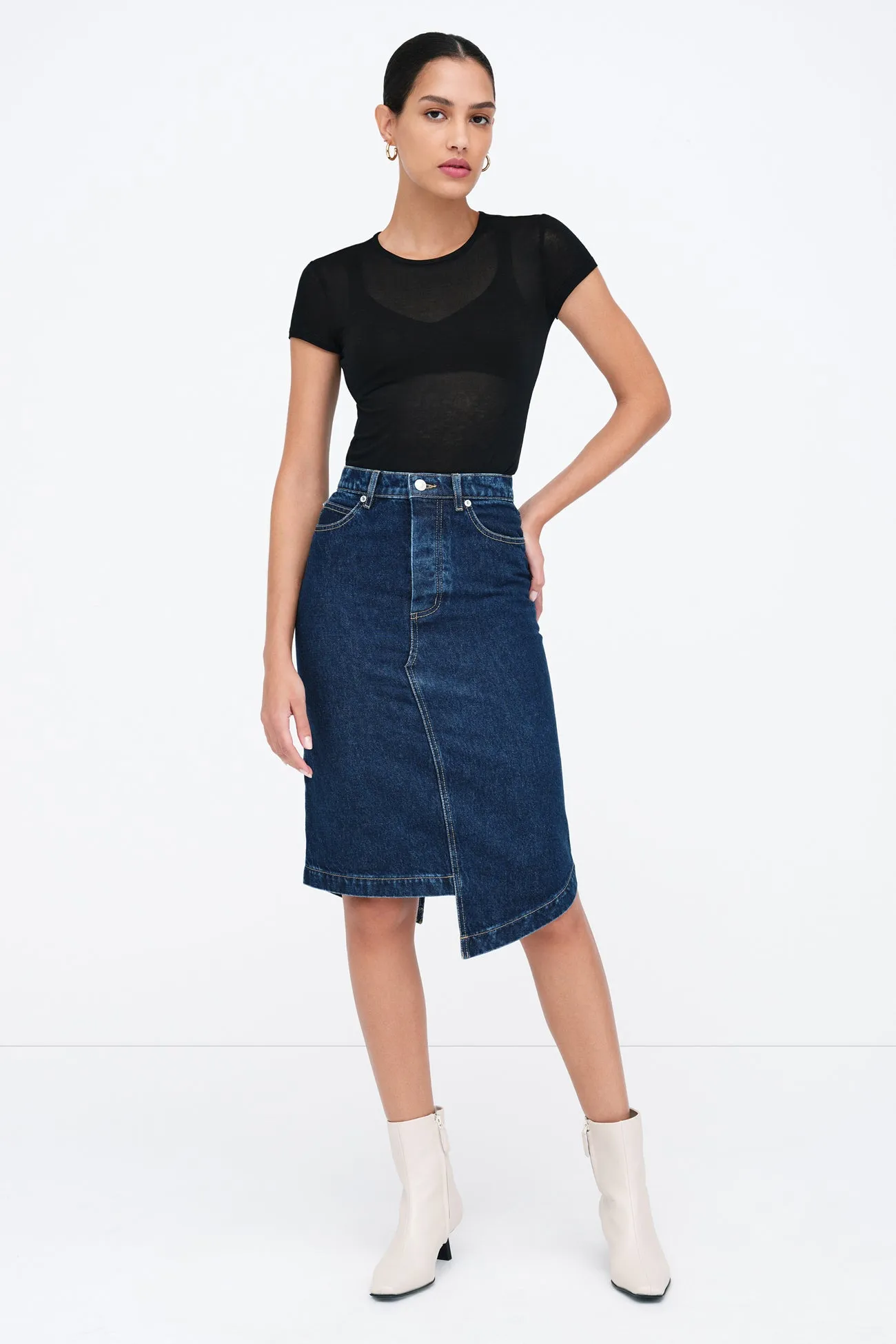 LES Denim Skirt