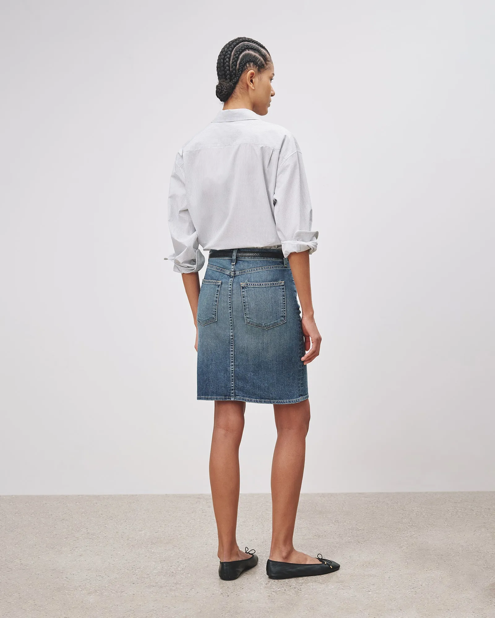 MICAH DENIM SKIRT