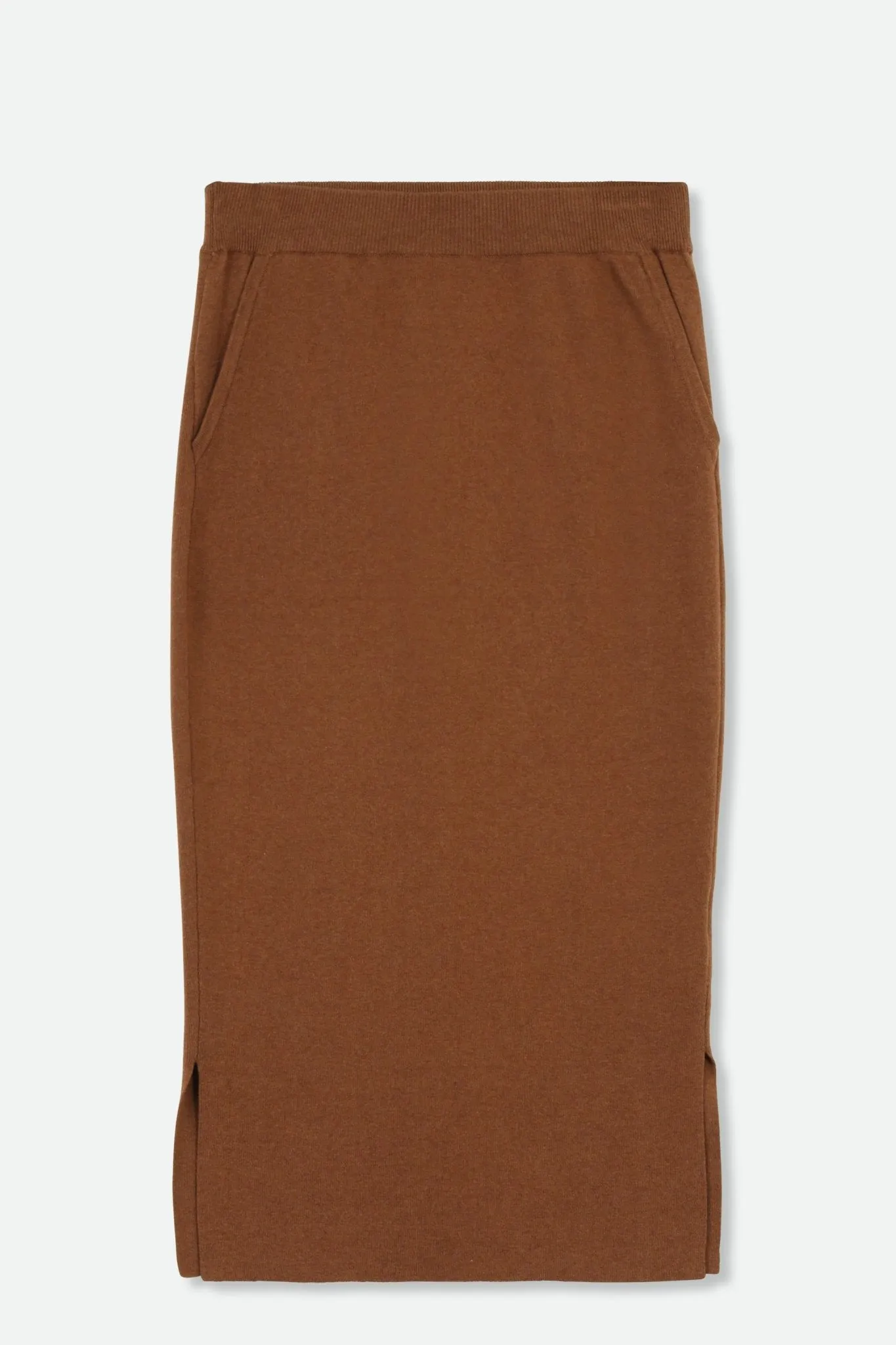 SICILY PENCIL SKIRT IN KNIT PIMA COTTON STRETCH